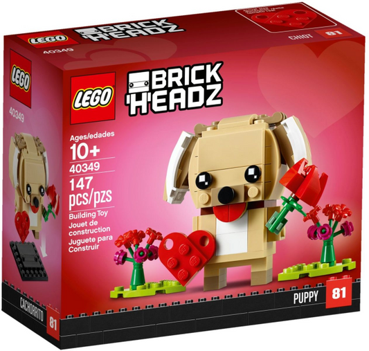 40349 - Valentine's Puppy Brickheadz (R)