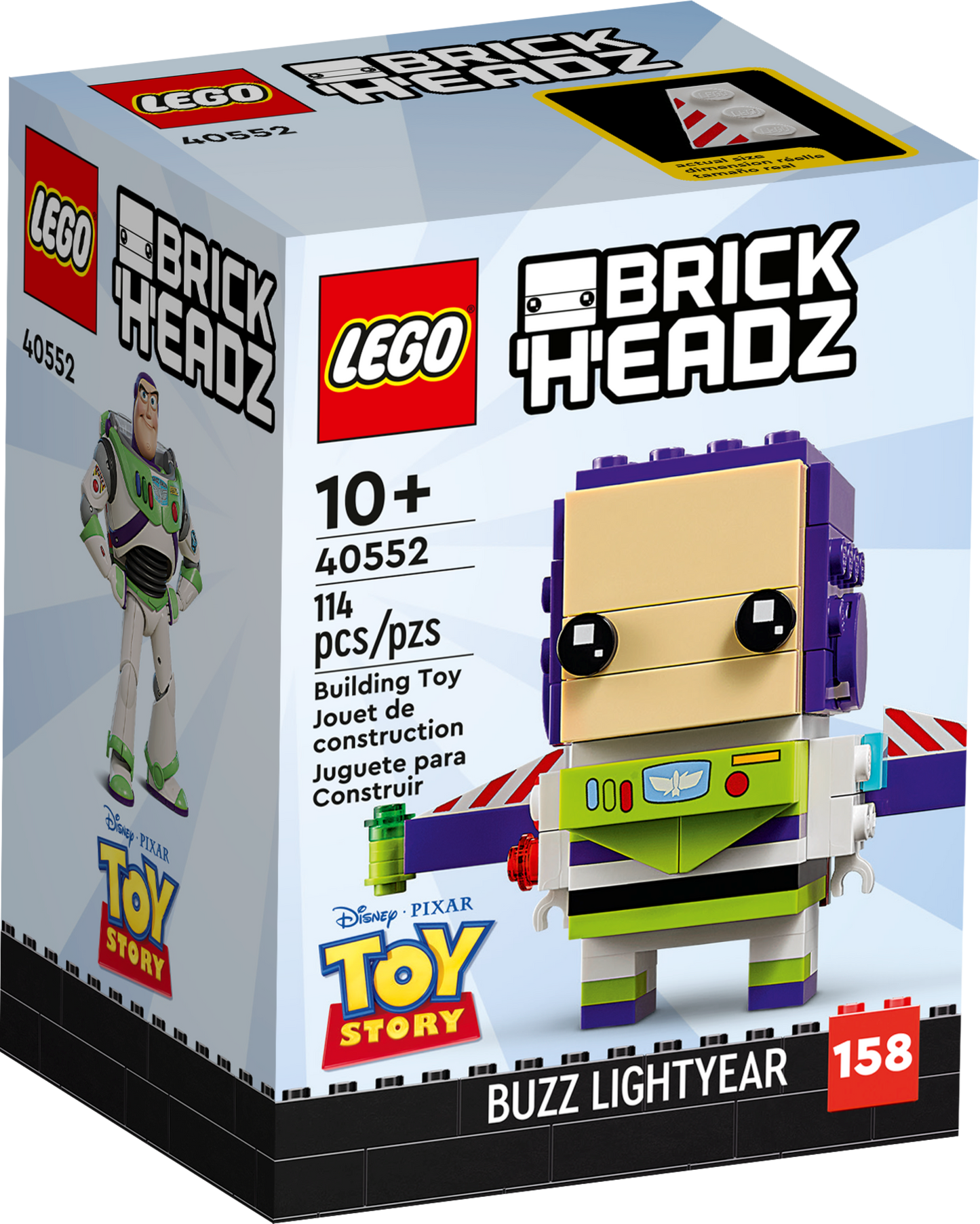 40552 - Buzz Lightyear Brickheadz (R)