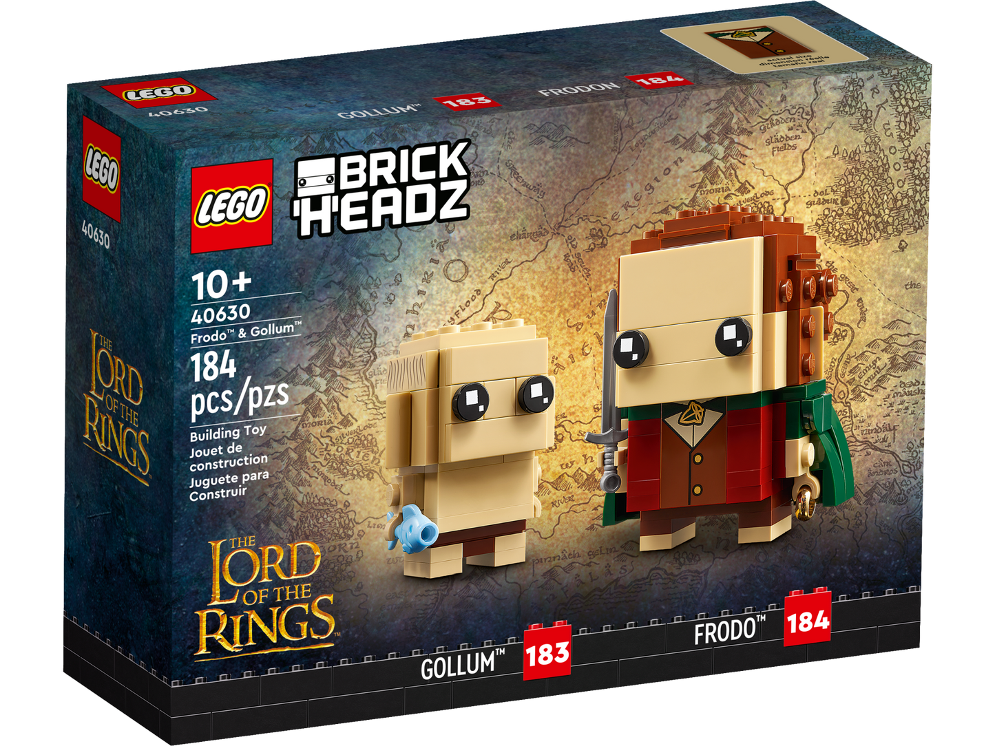 40630 - Frodo & Gollum Brickheadz (R)
