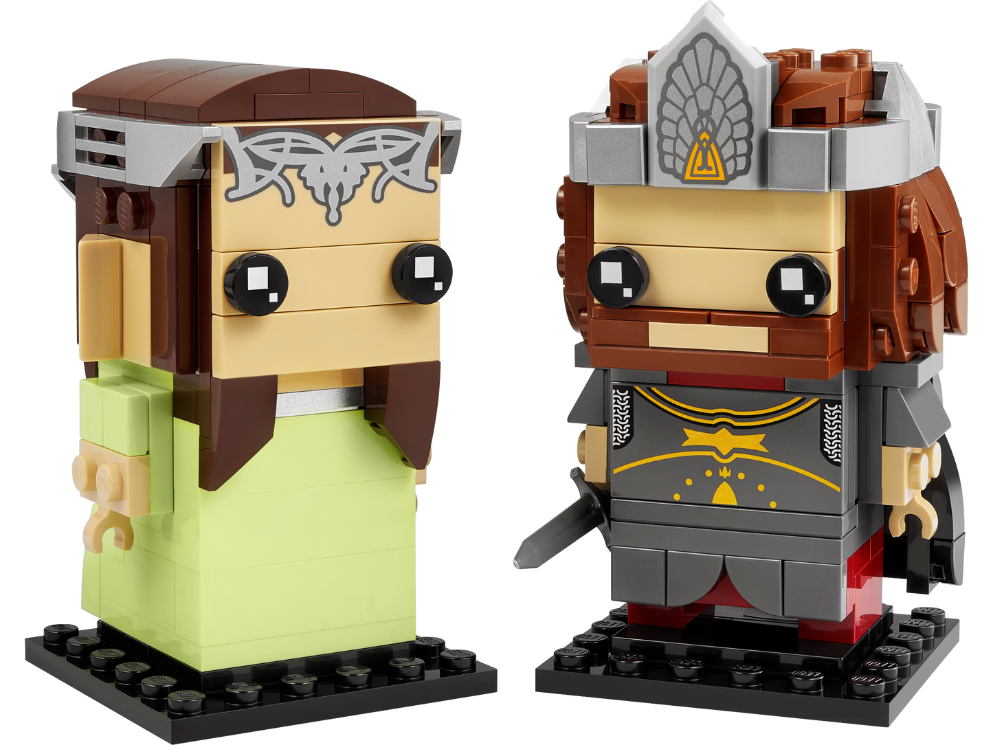 40632 - Aragorn & Arwen Brickheadz (R)