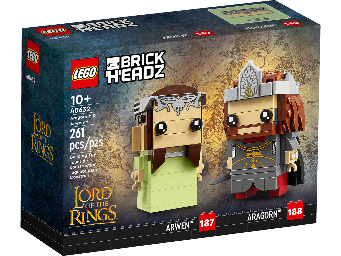 40632 - Aragorn & Arwen Brickheadz (R)