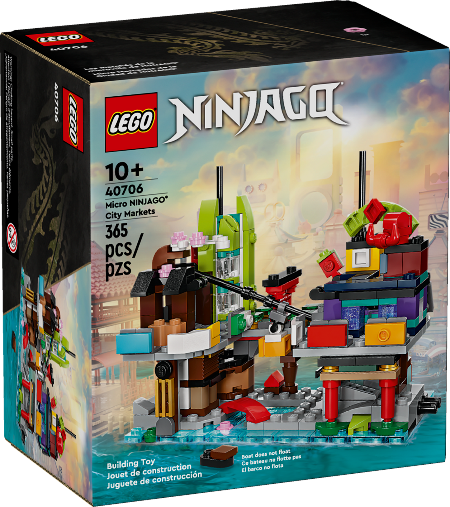 40706 - Micro NINJAGO City Markets (R)