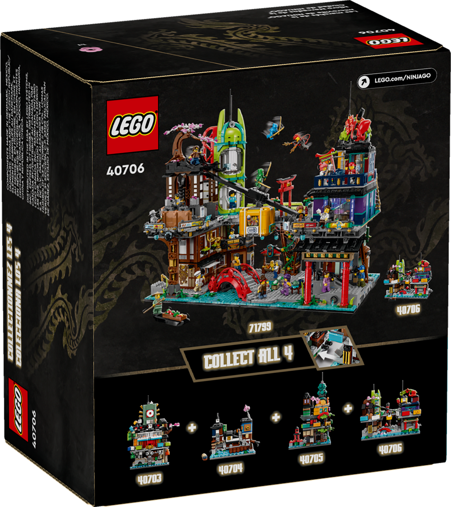 40706 - Micro NINJAGO City Markets (R)