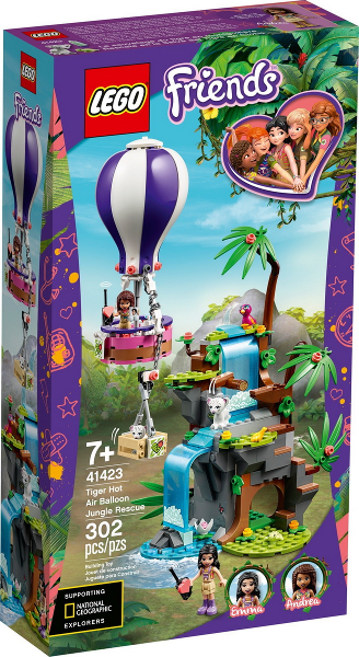 41423 - Tiger Hot Air Balloon Jungle Rescue (R)