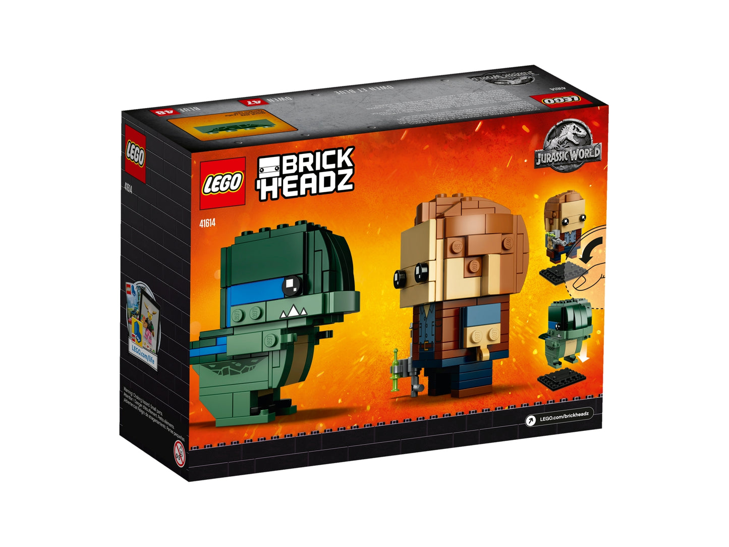 41614 - Owen & Blue Brickheadz (R)