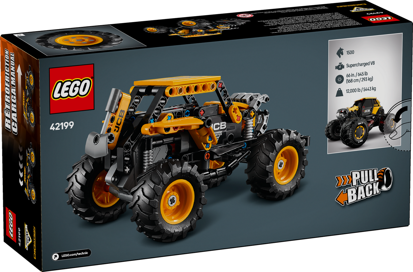 42199 Monster Jam DIGatron Pull-Back