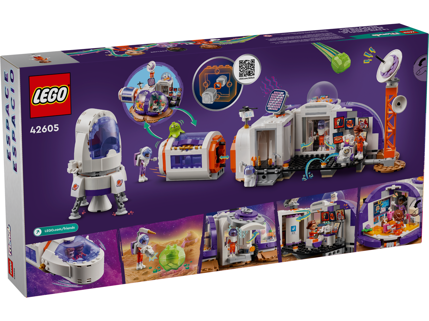 42605 Mars Space Base and Rocket