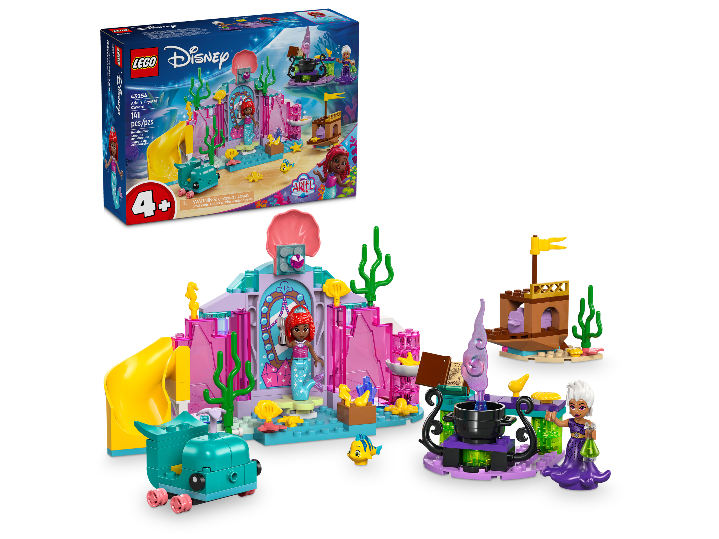 43254 Ariel's Crystal Cavern – Bricks & Minifigs Sugar Land