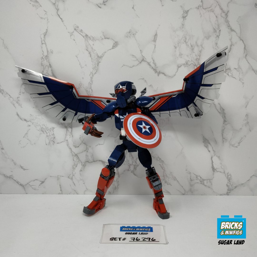 76296 - New Captain America Construction Figure (U)