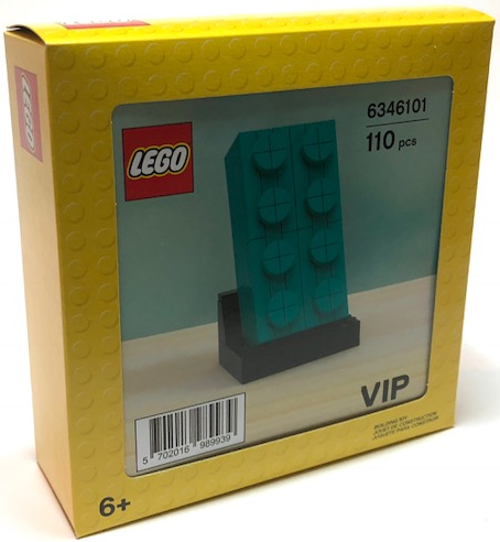 5006291 - Buildable 2 x 4 Dark Turquoise Brick (R)