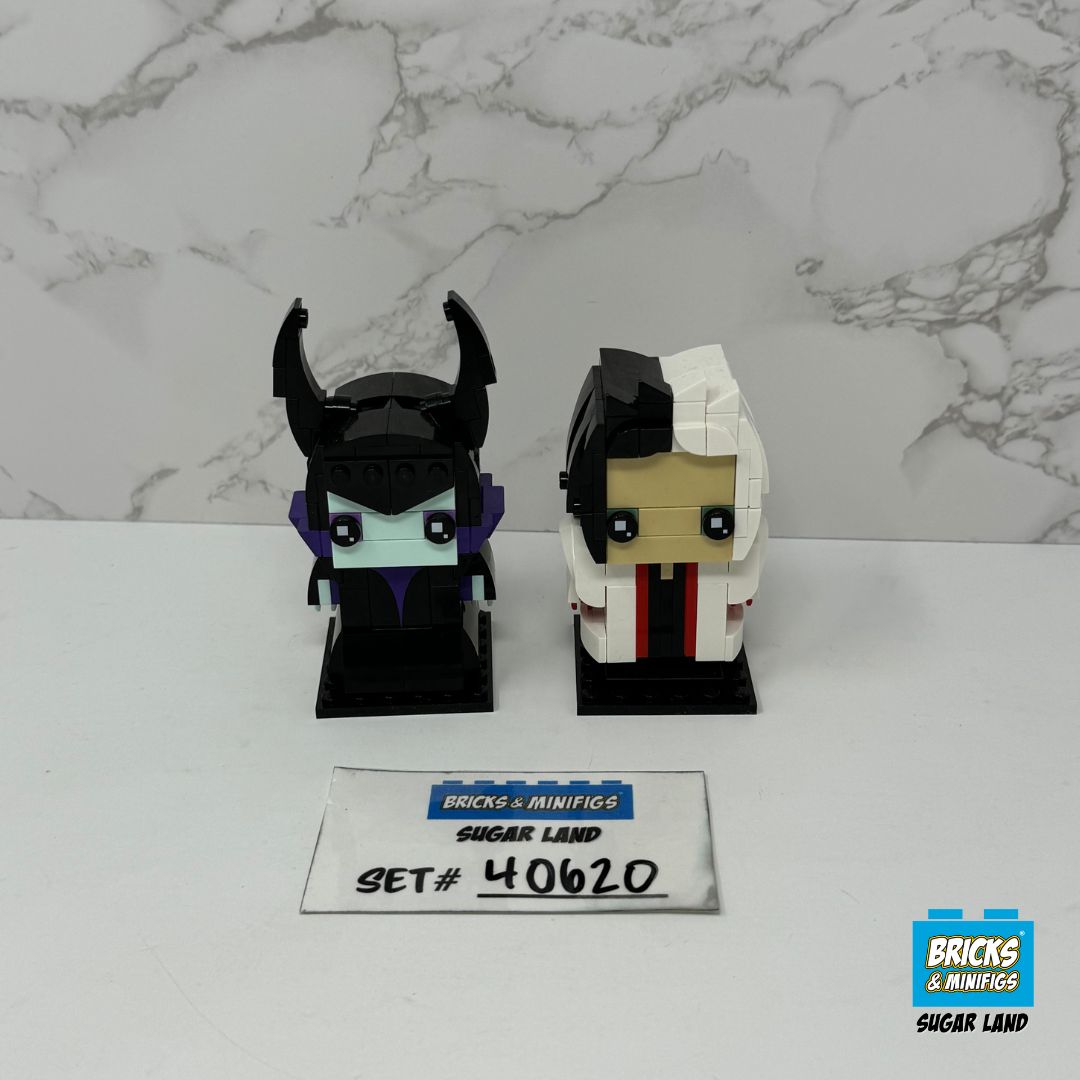 40620 - Cruella & Maleficent Brickheadz (U)