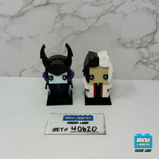 40620 - Cruella & Maleficent Brickheadz (U)
