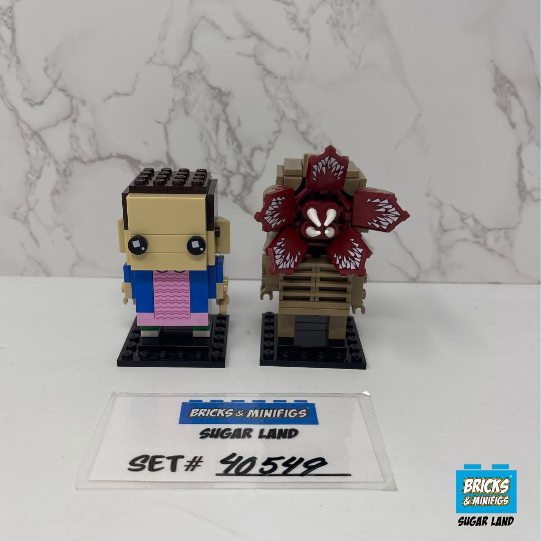 40549 - Demogorgon & Eleven Brickheadz (U)