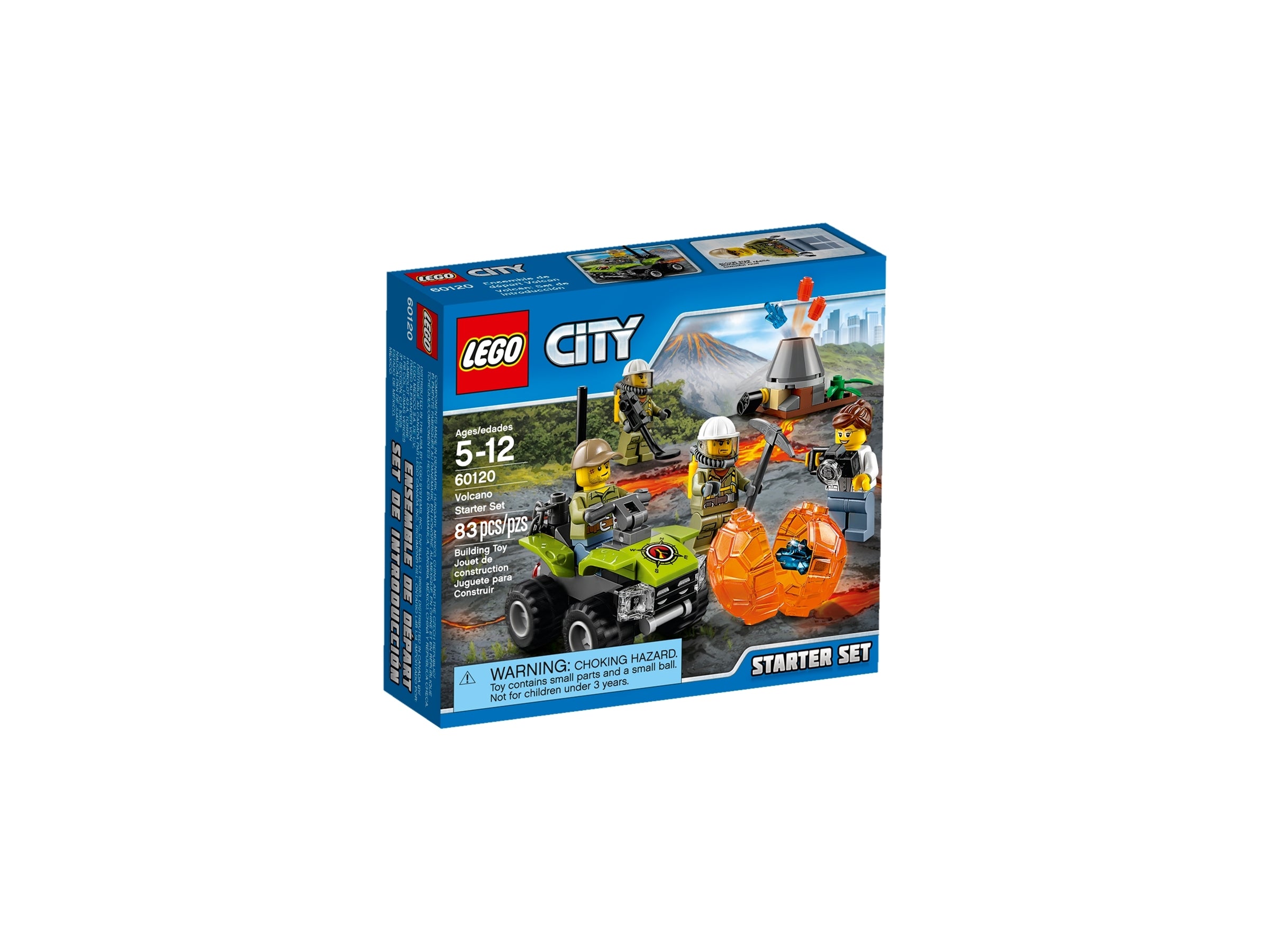 60120 - Volcano Starter Set (R) – Bricks & Minifigs Sugar Land