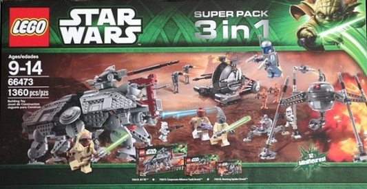 66473 - Star Wars Super Pack 3 in 1 (75015, 75016, 75019) (R)