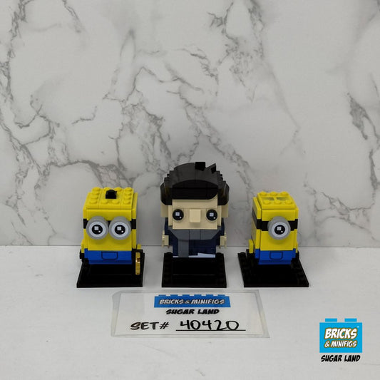 40420 - Gru, Stuart & Otto Brickheadz (U)