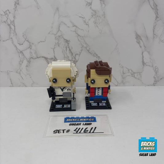 41611 - Marty McFly & Doc Brown Brickheadz (U)