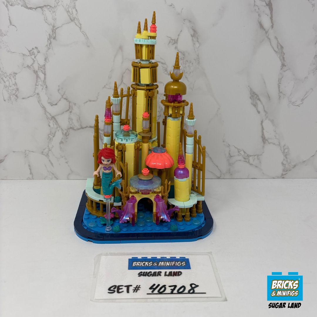 40708 - Mini Disney Ariel's Castle (U) – Bricks & Minifigs Sugar Land