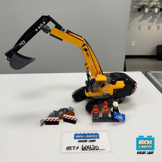 60420 - Yellow Construction Excavator (U)