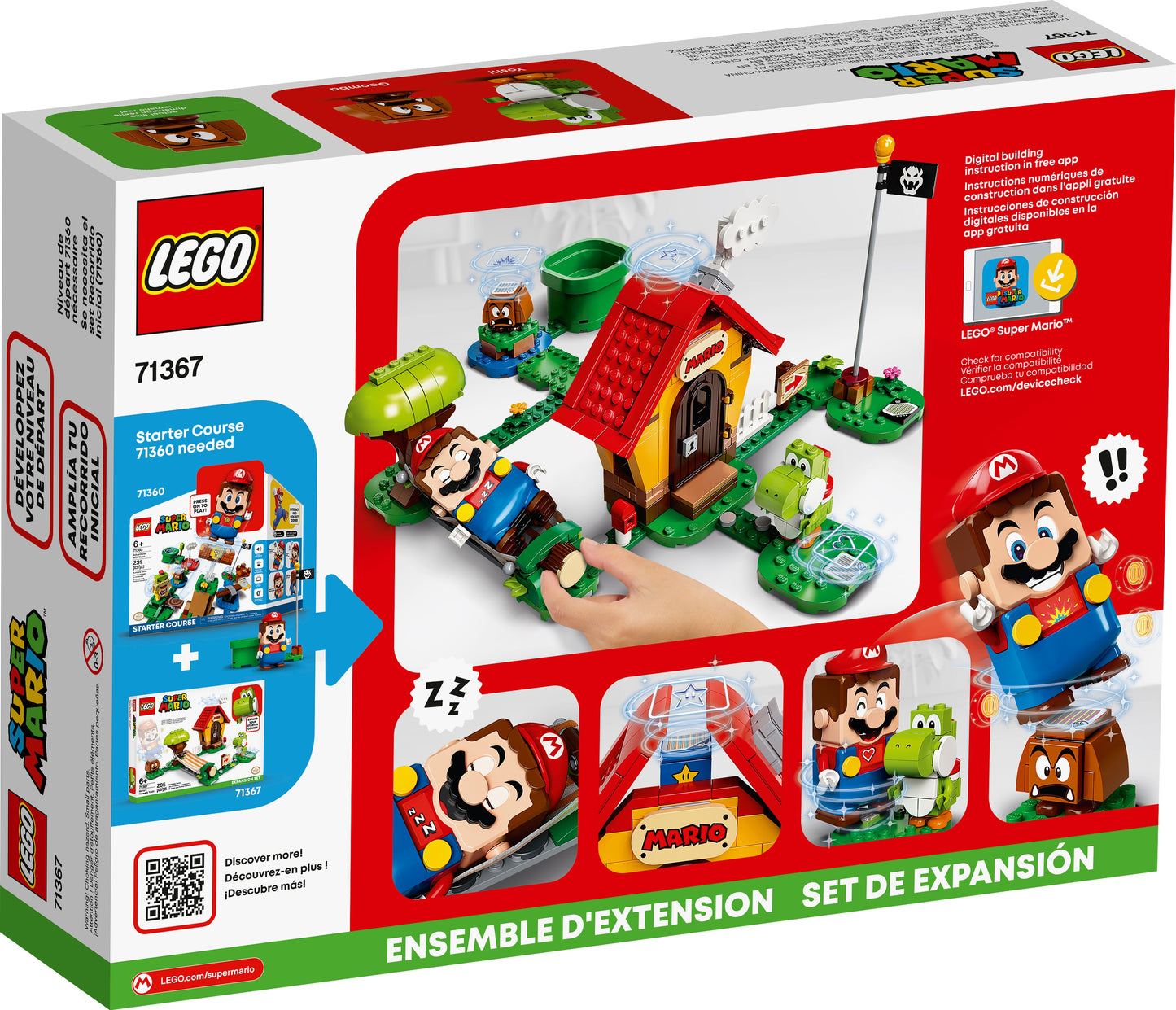 71367 - Mario's House and Yoshi Expansion Set (R)