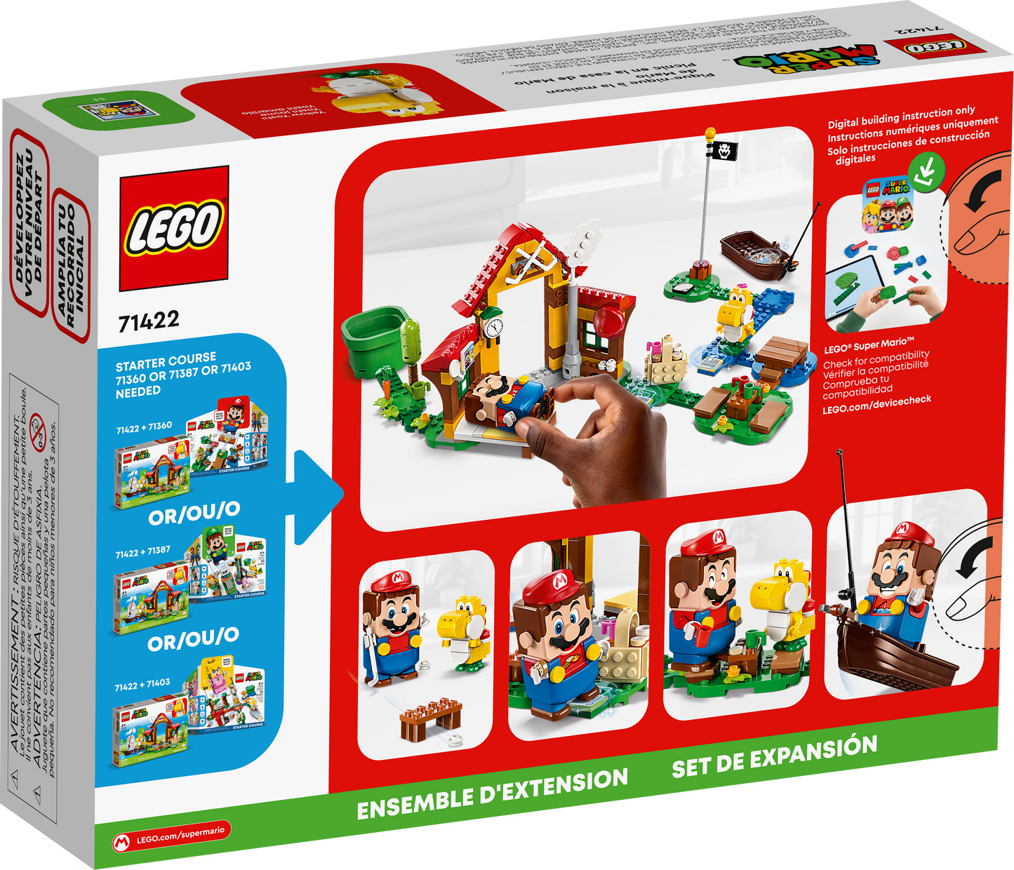 71422 - Picnic at Mario's House Expansion Set