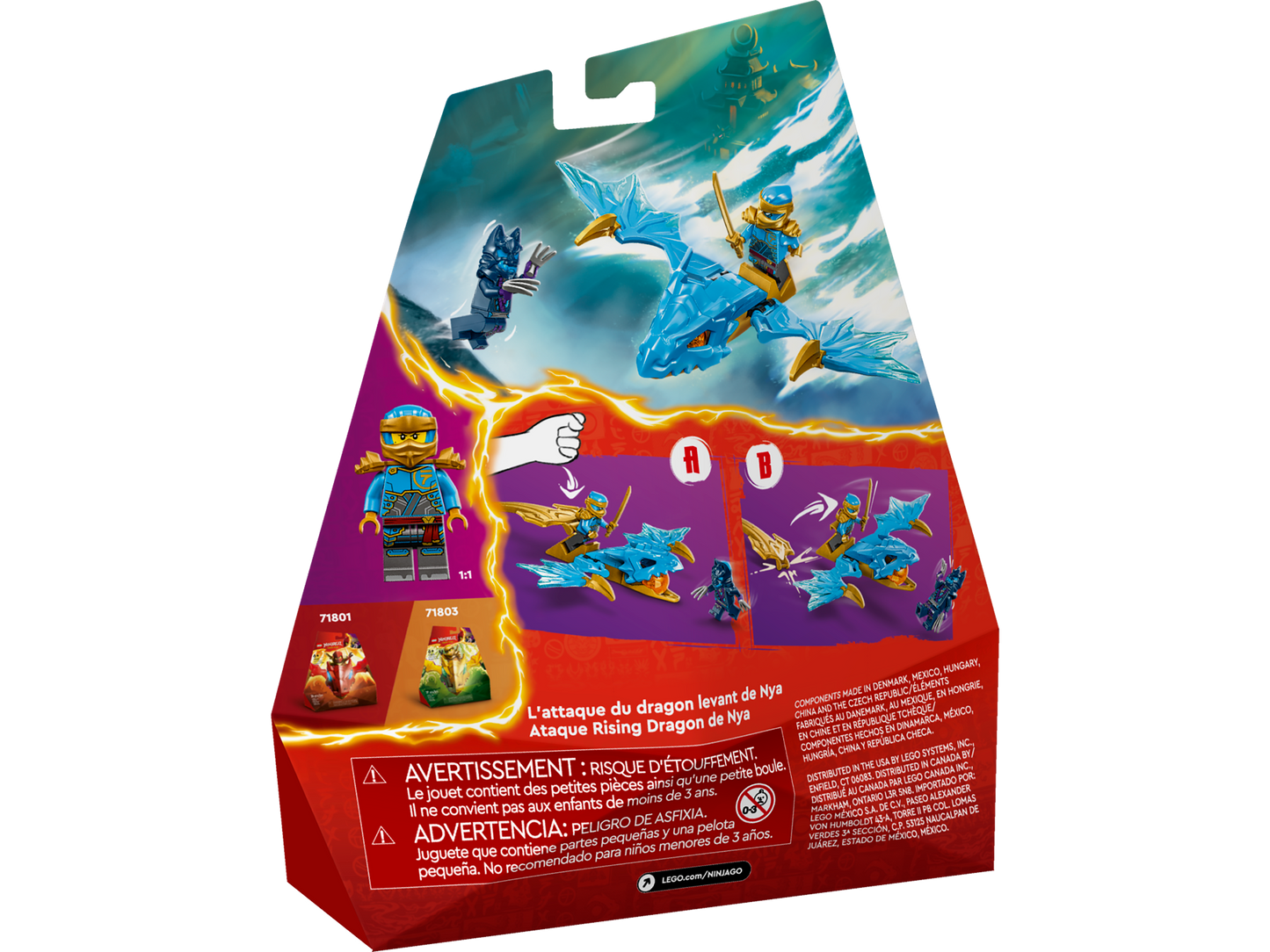 71802 Nya's Rising Dragon Strike