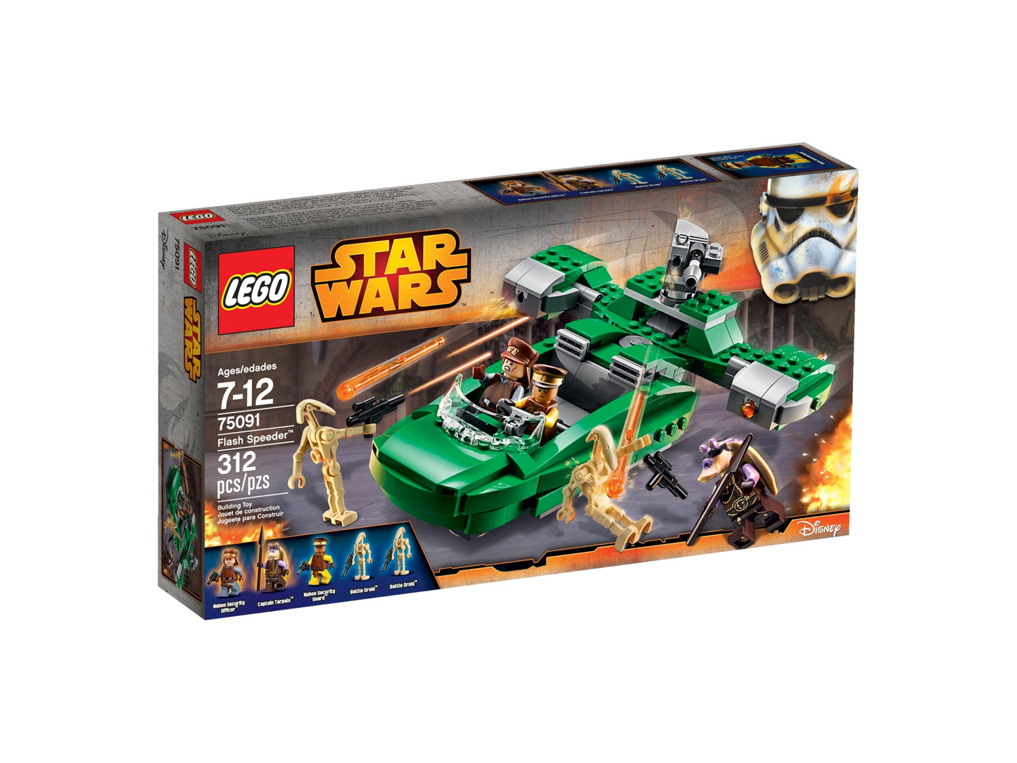 75091 - Flash Speeder (R, C)
