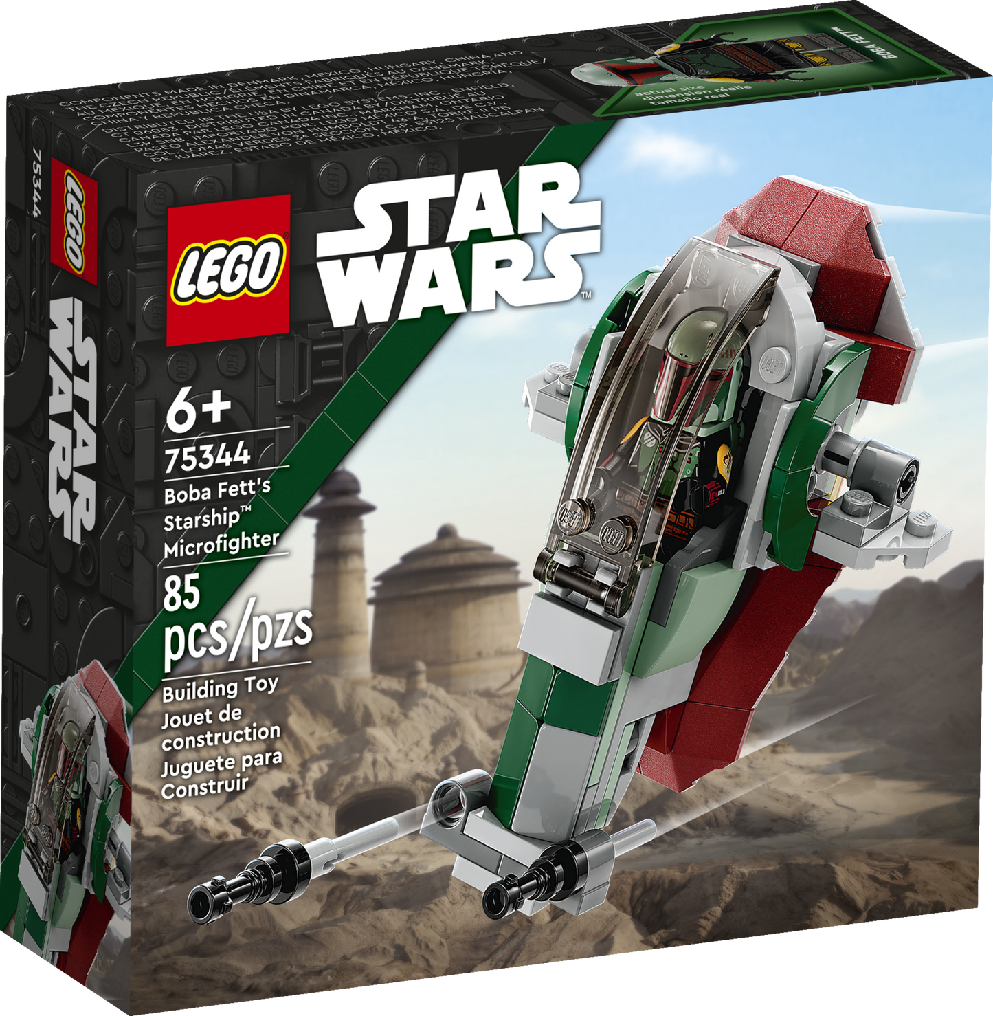 75344 - Boba Fett's Starship Microfighter {Slave I} (R)