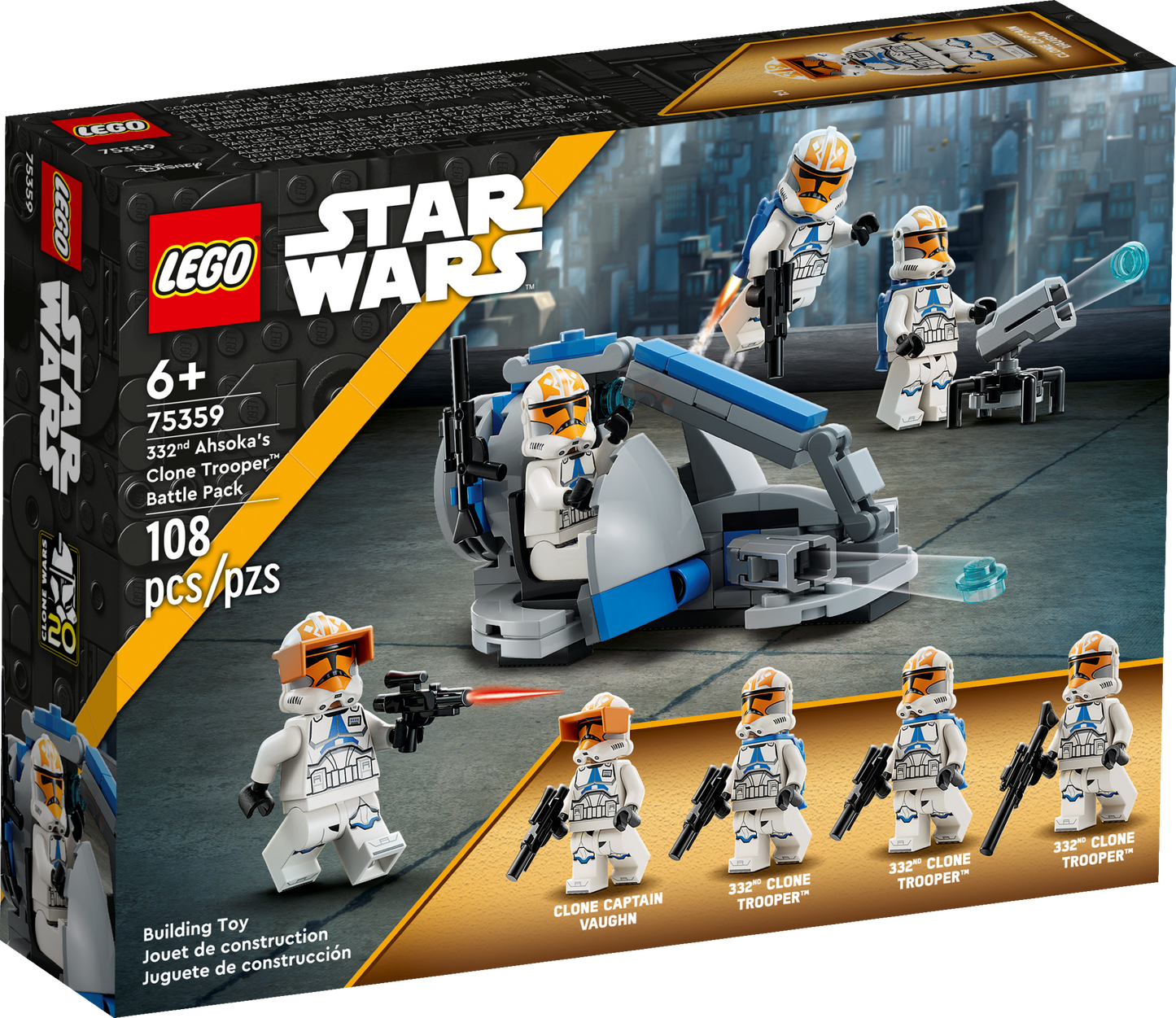 75359 - 332nd Ahsoka's Clone Trooper™ Battle Pack (R)