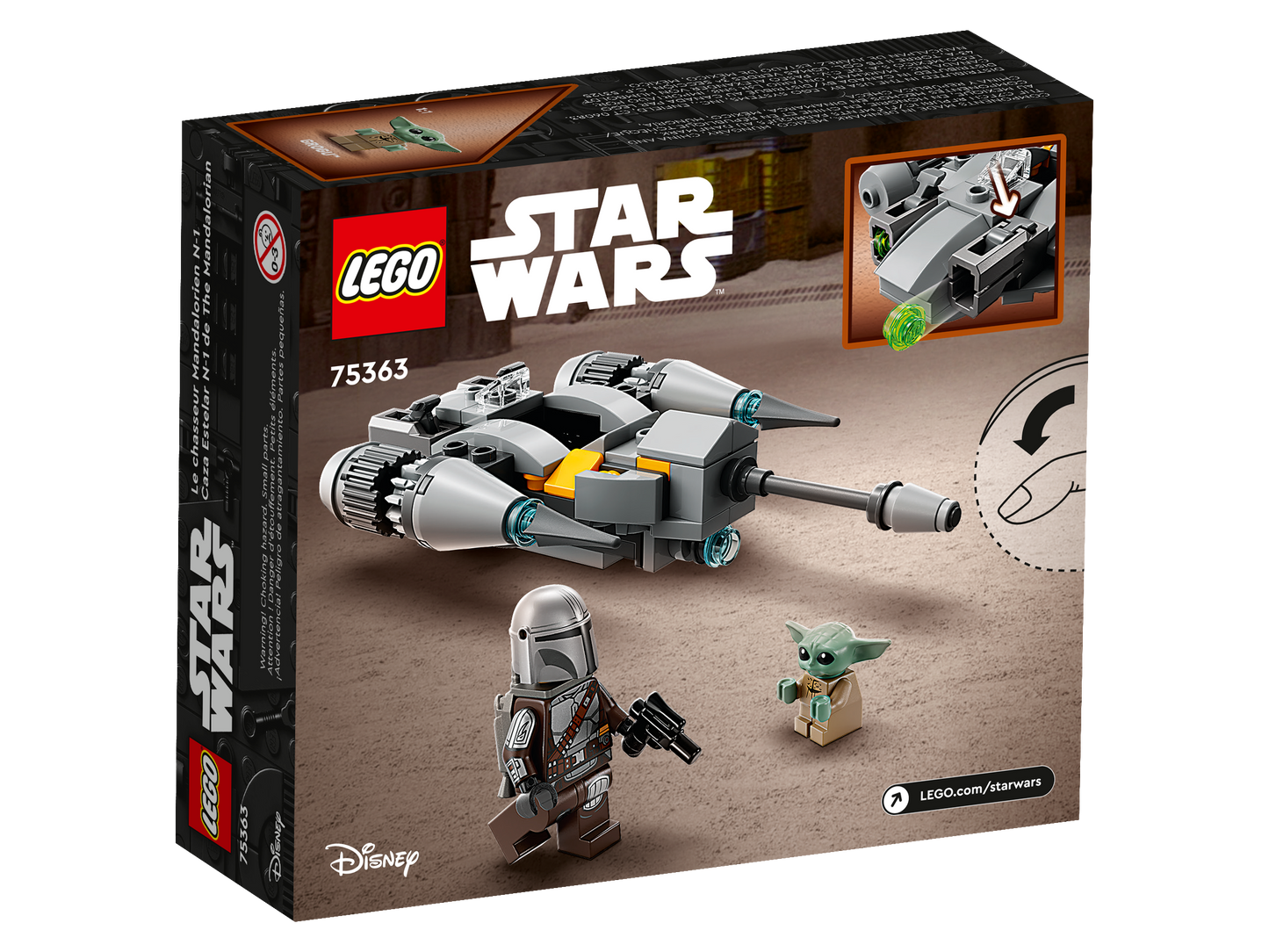 75363 - The Mandalorian N-1 Starfighter Microfighter (R)