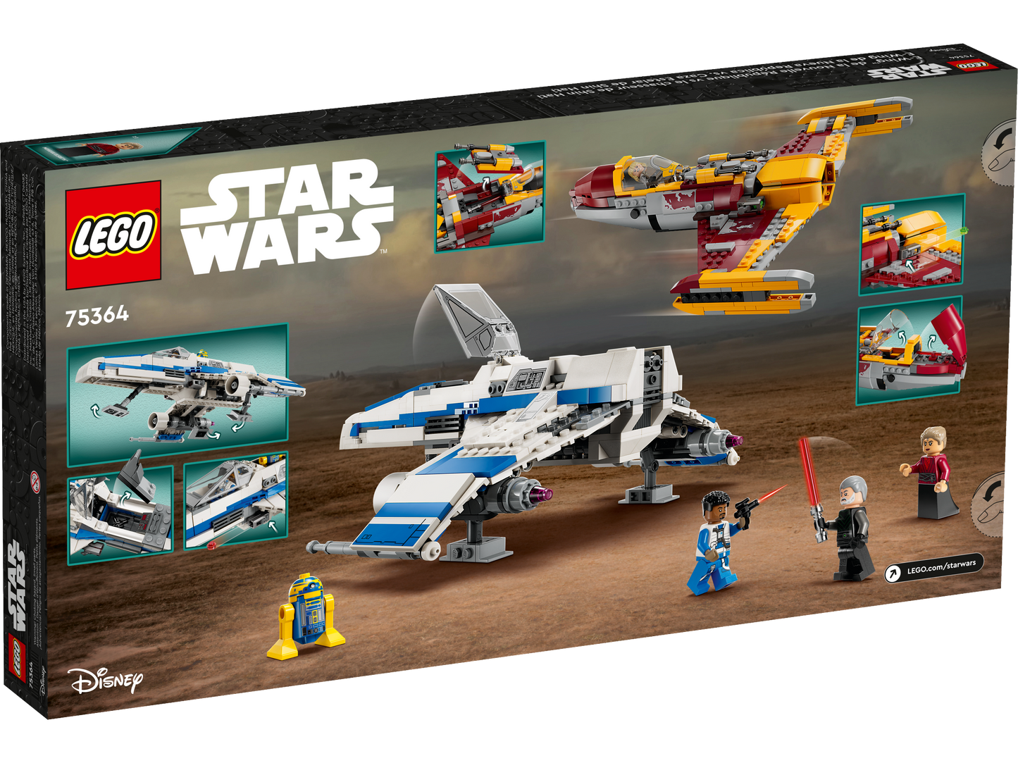 75364 - New Republic E-Wing vs. Shin Hati's Starfighter (R)