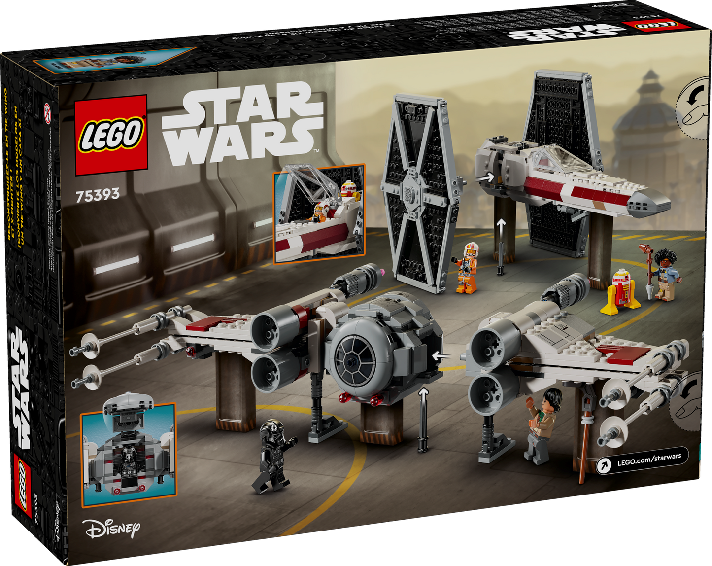 75393 TIE Fighter & X-Wing Mash Up