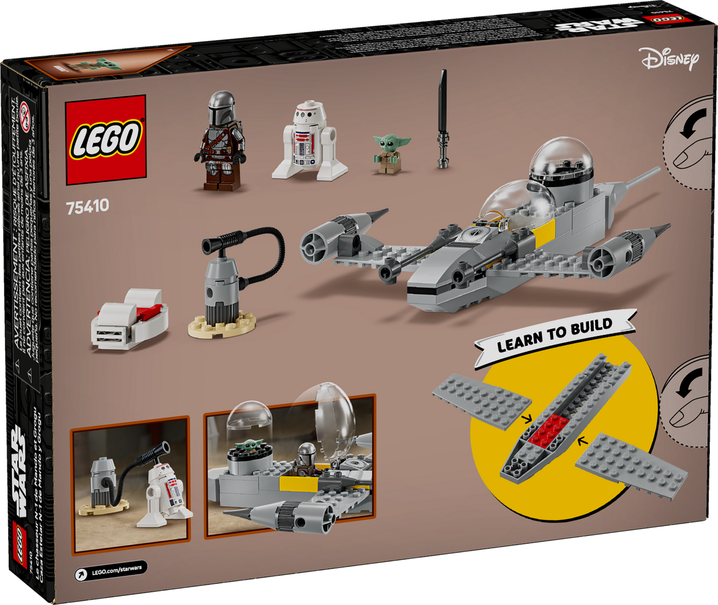 75410 Mando and Grogu's N-1 Starfighter