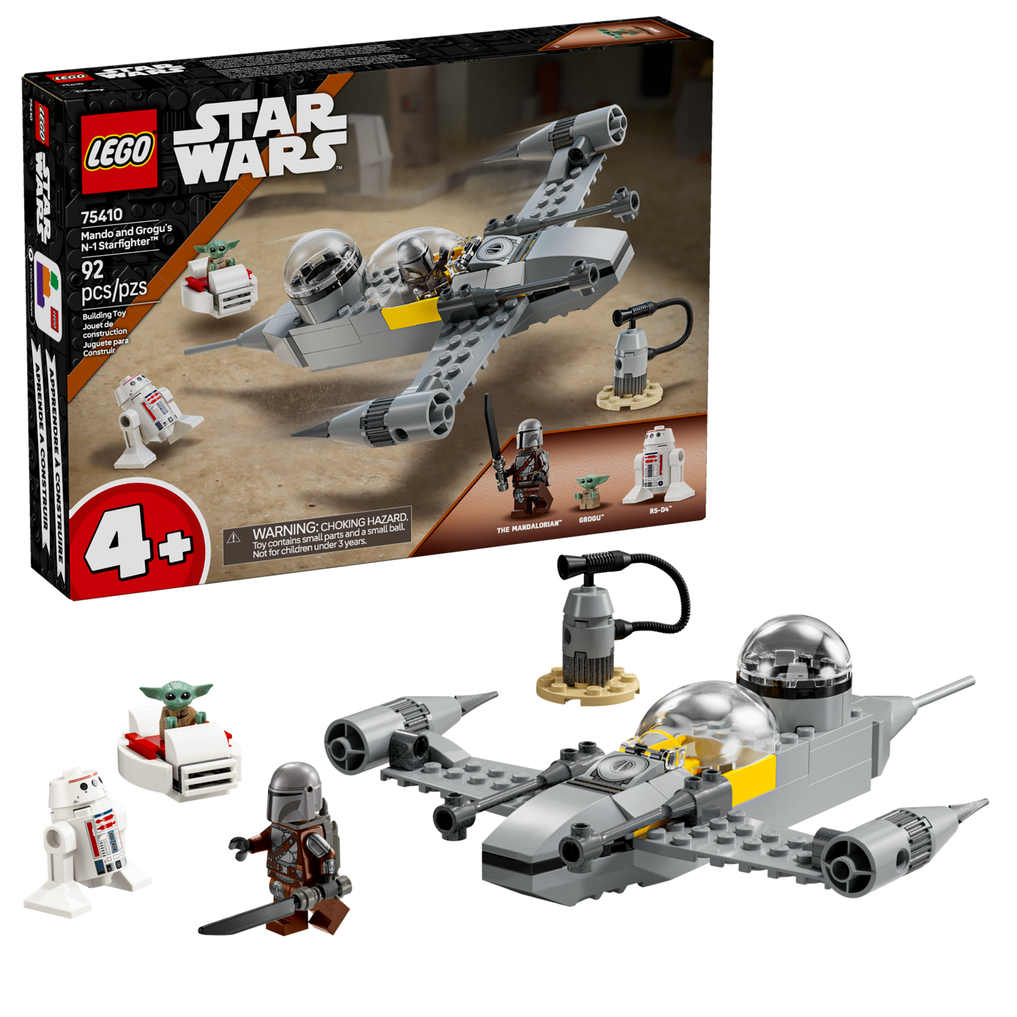 75410 Mando and Grogu's N-1 Starfighter