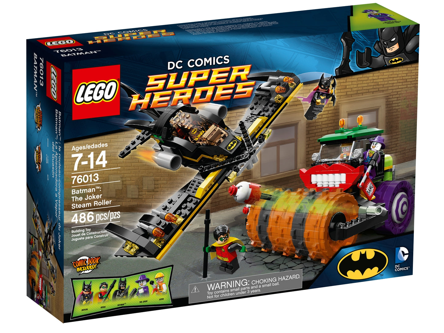 76013 - Batman: The Joker Steam Roller (R)