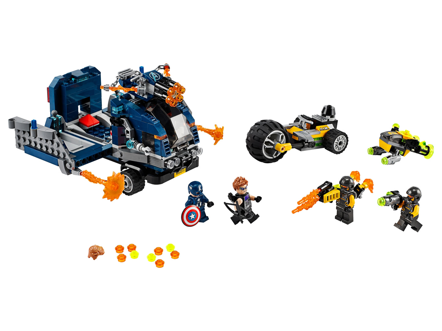 76143 -  Avengers Truck Take-Down (R)