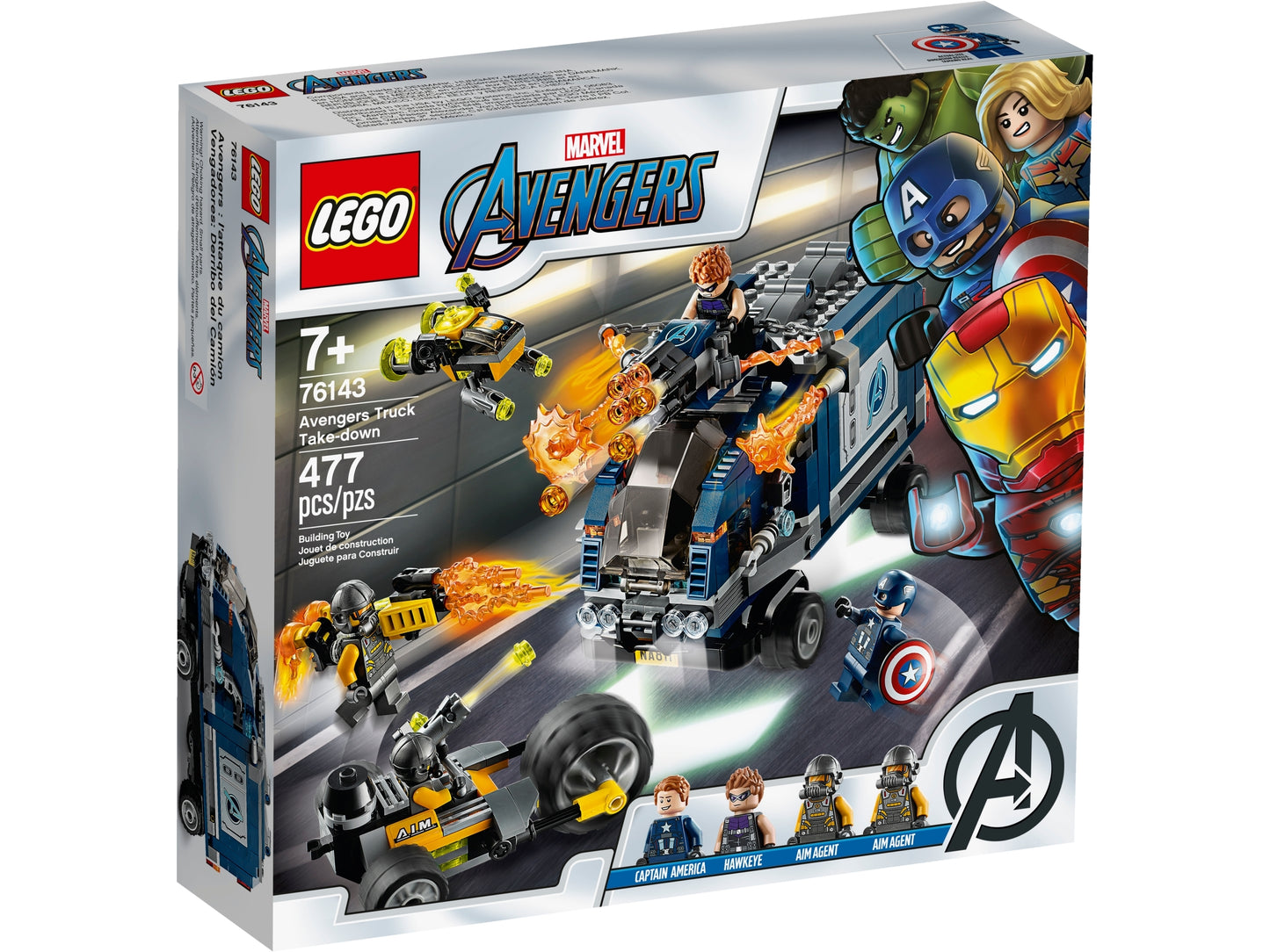 76143 -  Avengers Truck Take-Down (R)