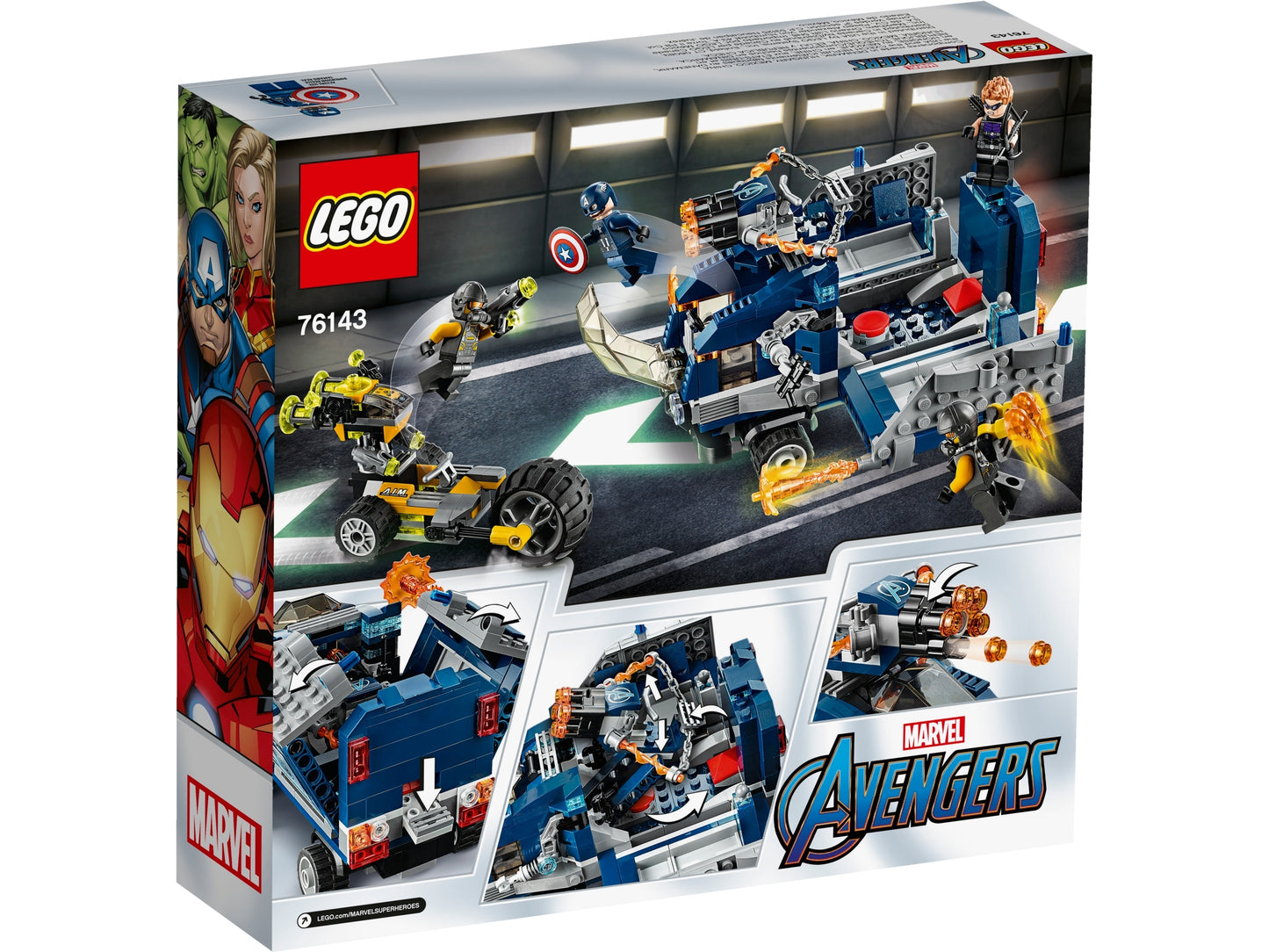 76143 -  Avengers Truck Take-Down (R)