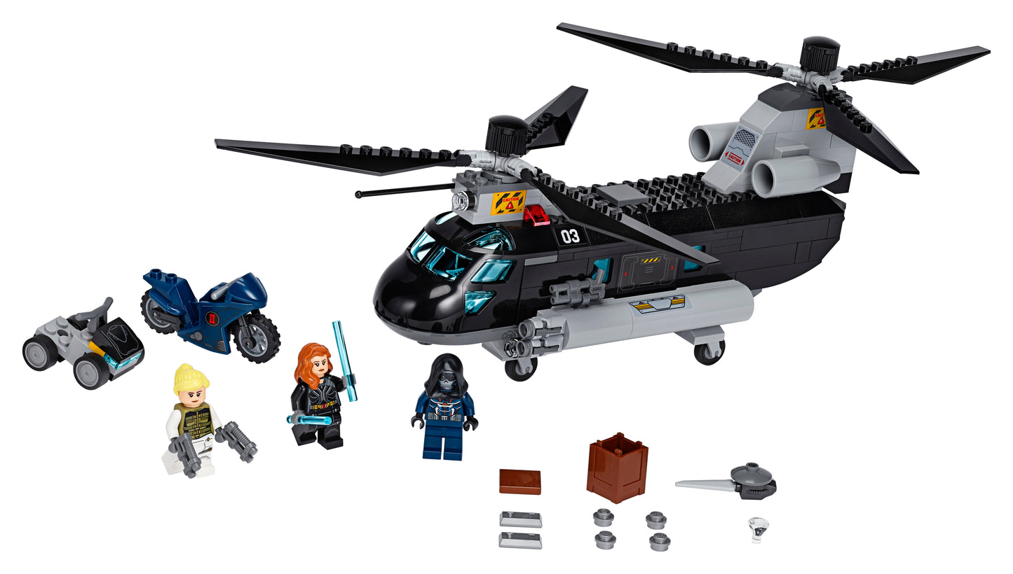 76162 - Black Widow's Helicopter Chase (R, C)