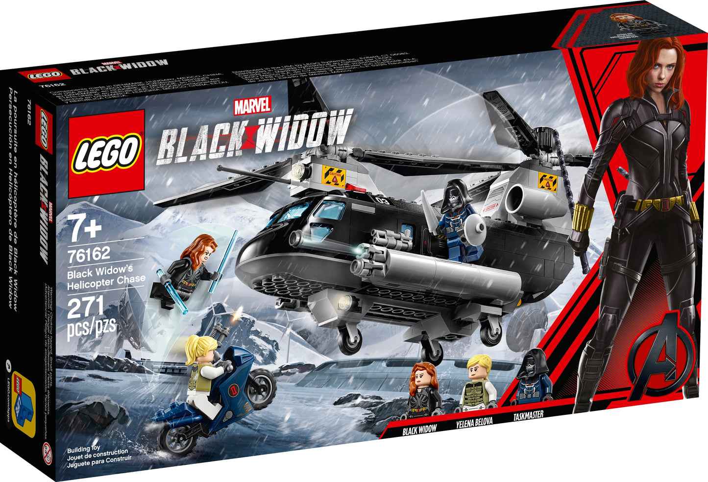 76162 - Black Widow's Helicopter Chase (R, C)