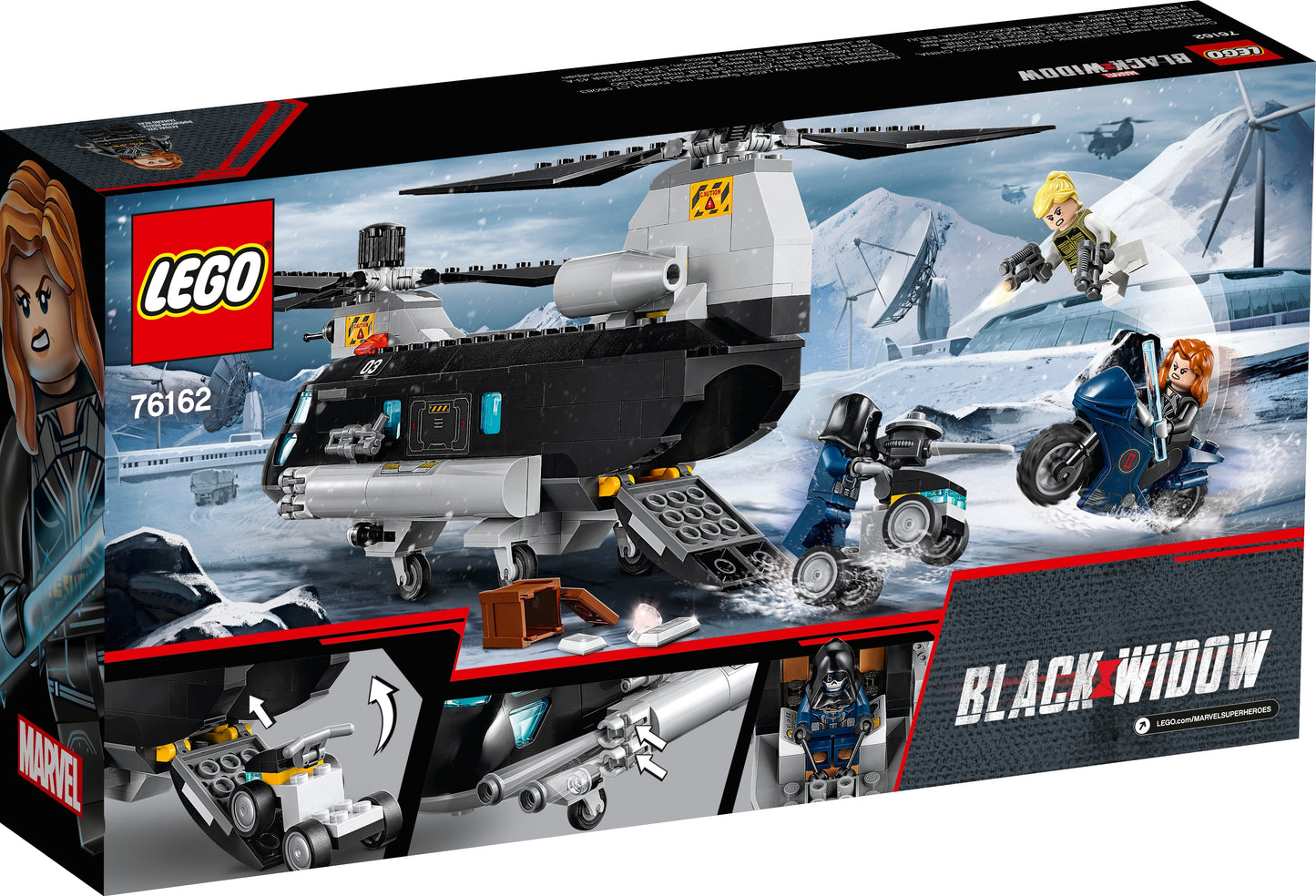 76162 - Black Widow's Helicopter Chase (R, C)