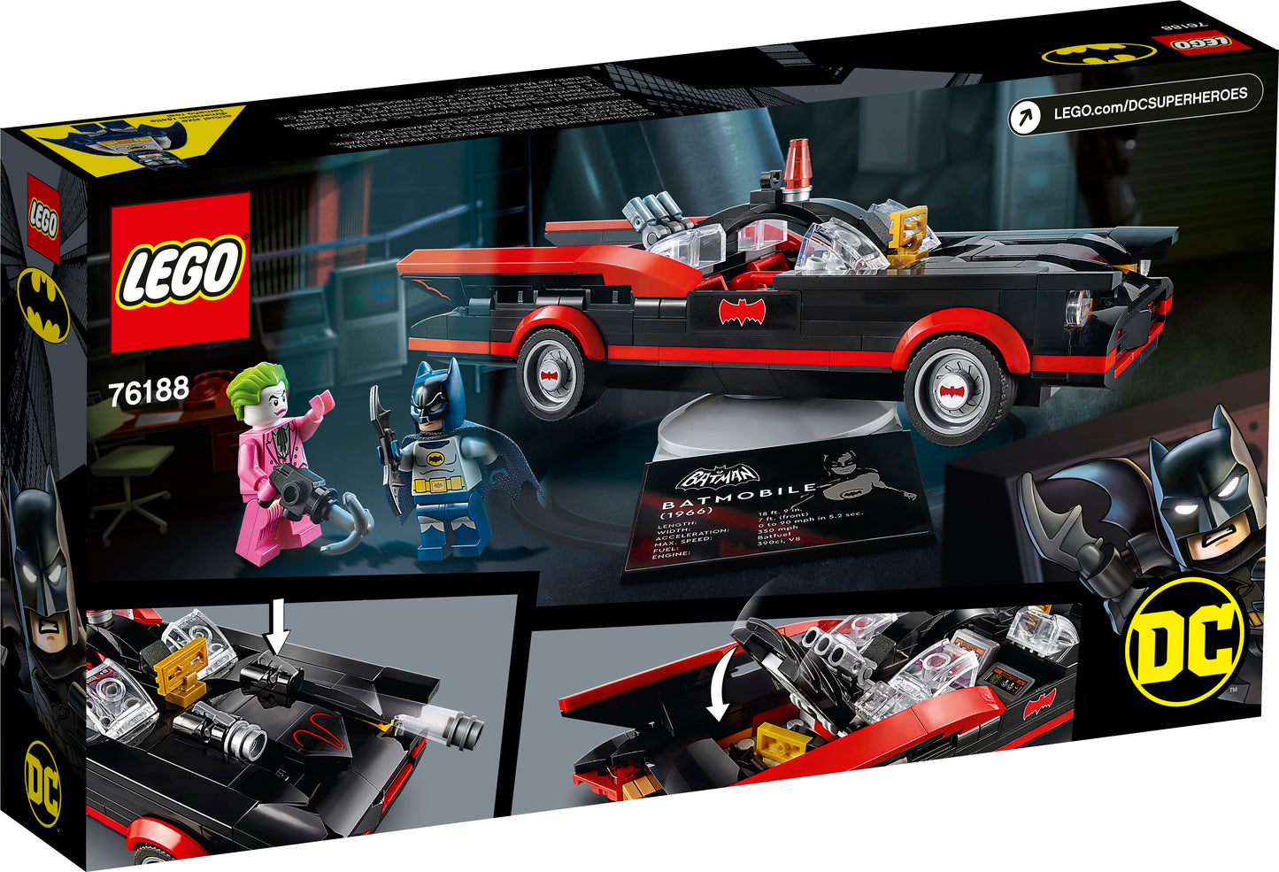 76188 - Batman Classic TV Series Batmobile (R)