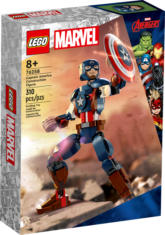 76258 Captain America Construction Figure (R)