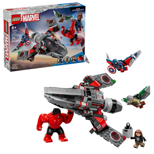 76292 Captain America vs. Red Hulk Battle