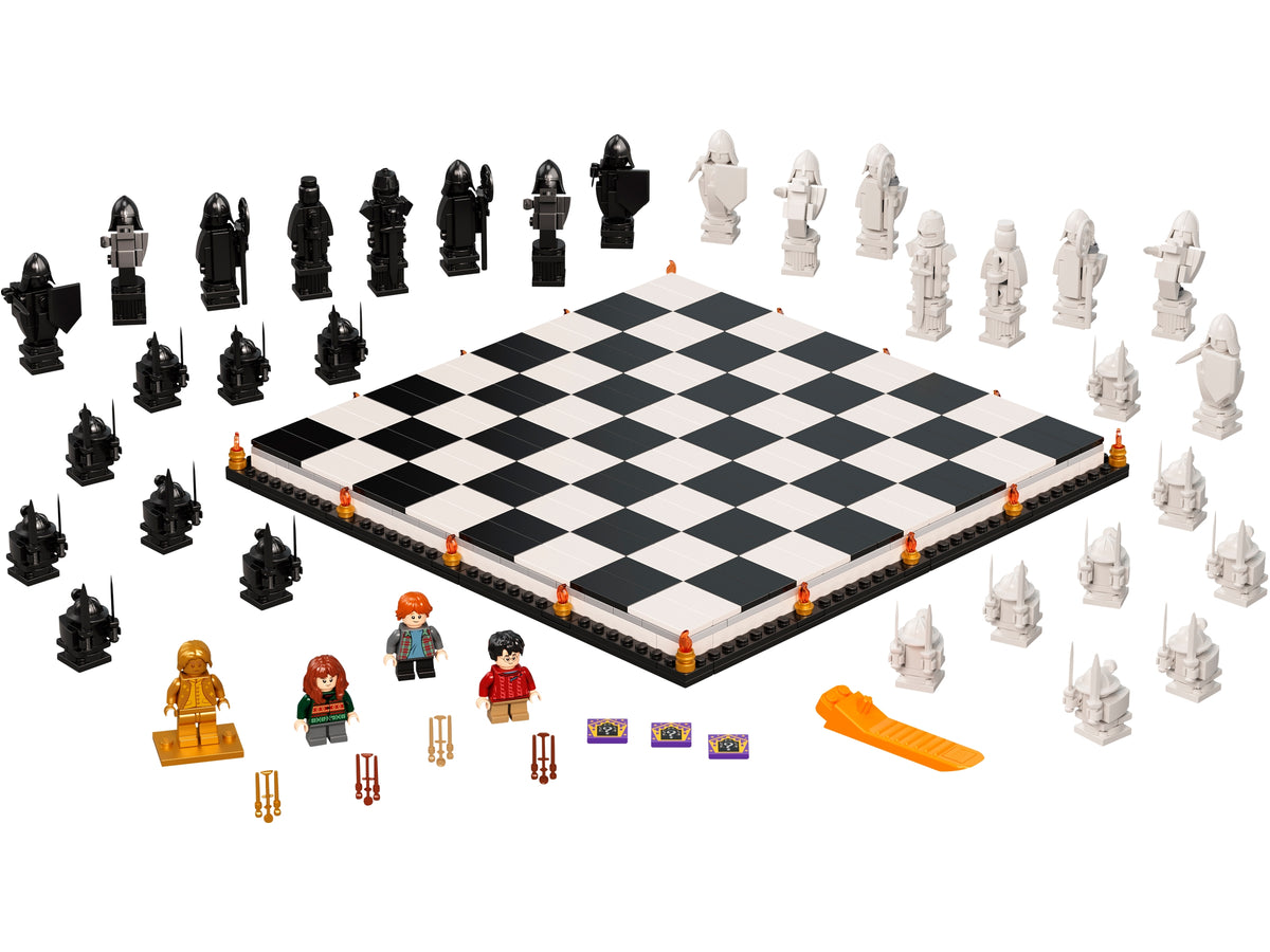 Chess Bricks 76392 - Hogwarts Wizard's Chess (R) – Bricks & Minifigs Sugar Land