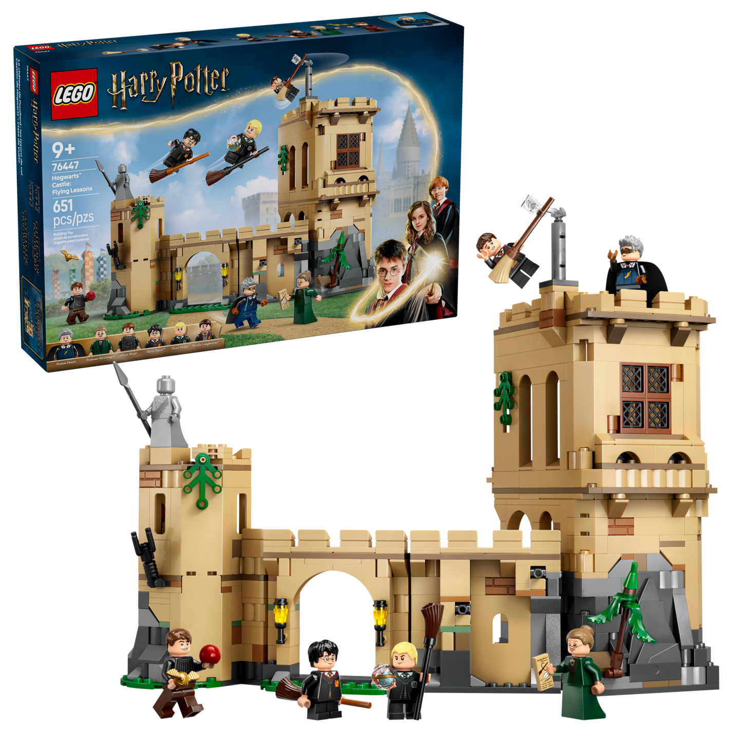76447 Hogwarts Castle: Flying Lessons