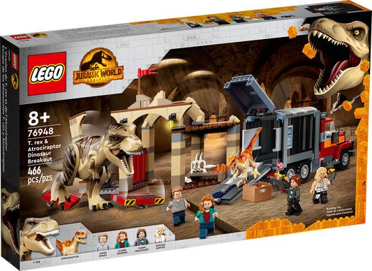 76948 - T. Rex & Atrociraptor Dinosaur Breakout (R)