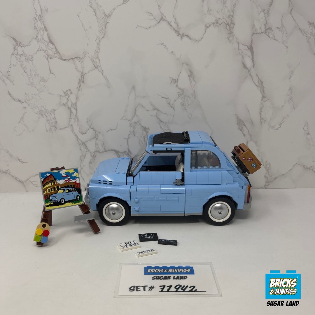 77942 Fiat 500 {Bright Light Blue Edition} (U)