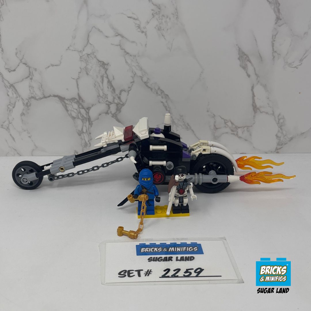 2259 - Skull Motorbike (U)