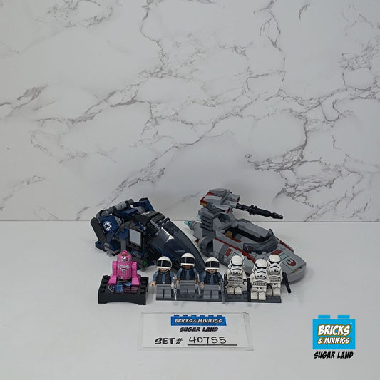 40755 - Imperial Dropship vs. Rebel Scout Speeder (U)